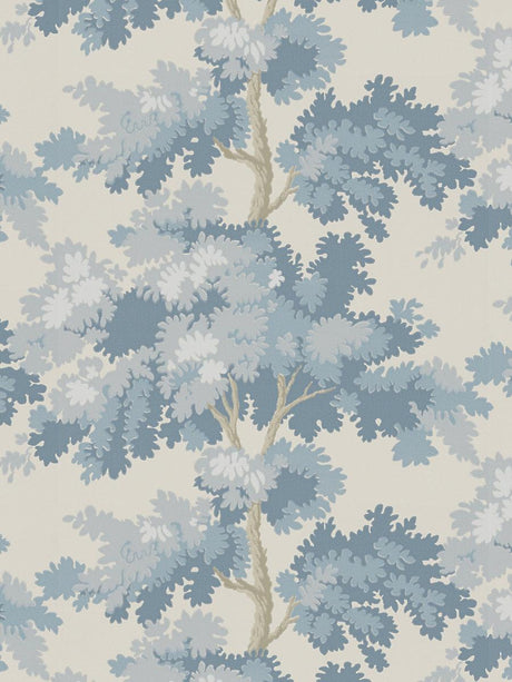 Scalamandre Raphael Light Blue Wallpaper