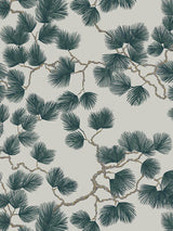 Scalamandre Pine Green Wallpaper