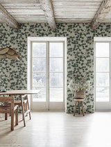 Scalamandre Pine Green Wallpaper