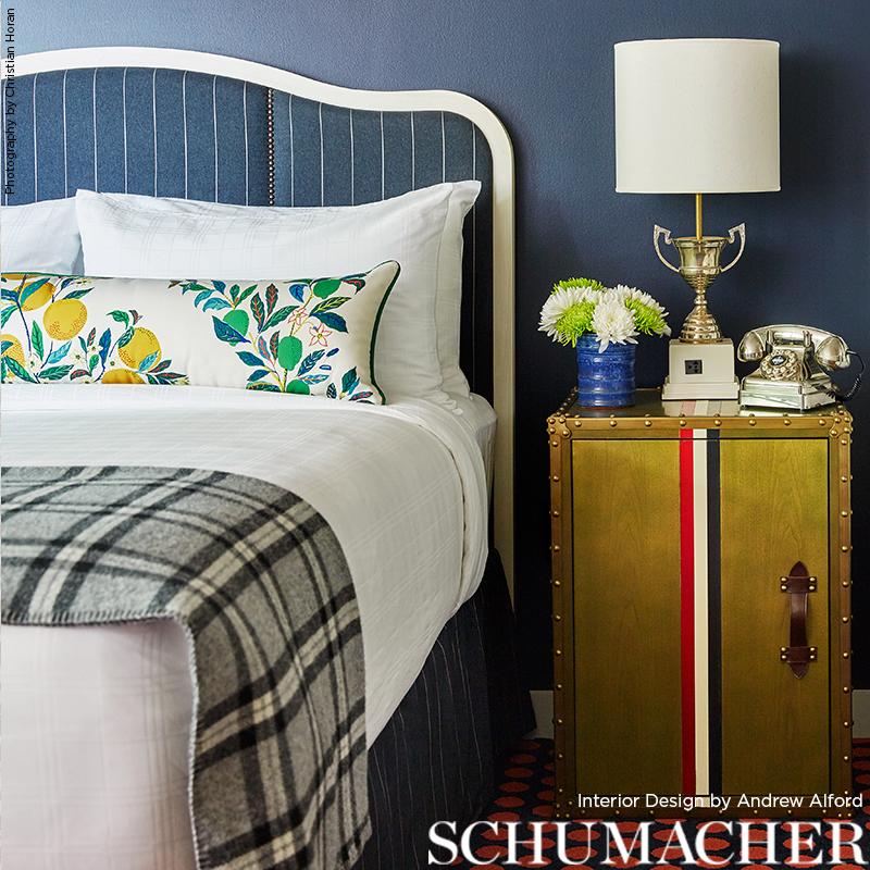 Schumacher Citrus Garden Primary Fabric