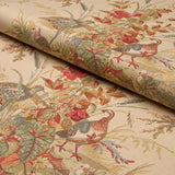 Schumacher Quail Meadow Autumn Fabric