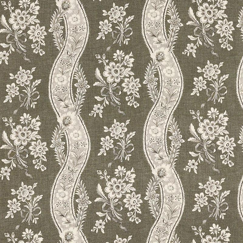 Schumacher Le Castellet Brun Fabric