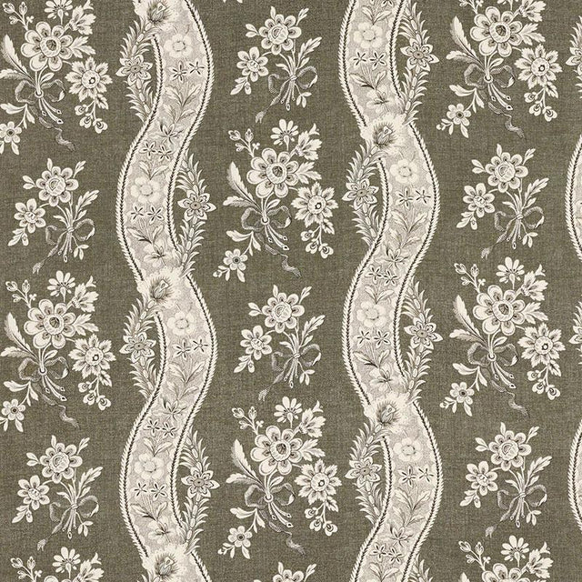 Schumacher Le Castellet Brun Fabric