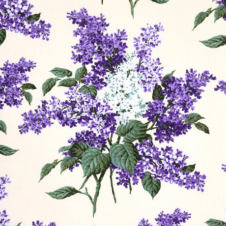 Schumacher Proust'S Lilacs Purple Fabric