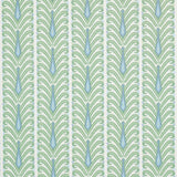 Schumacher Augustine Ikat Leaf Fabric