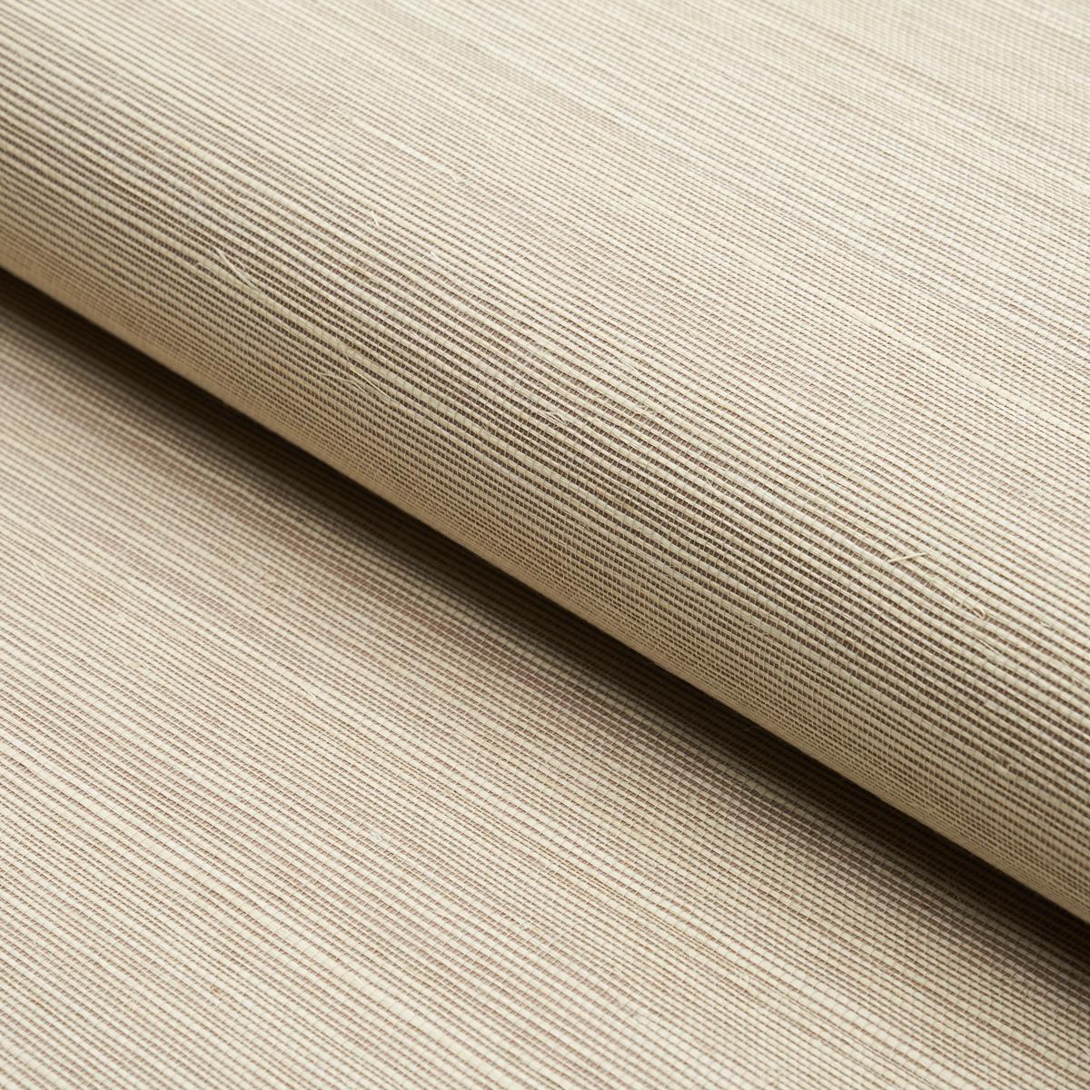 Schumacher Haruki Sisal Silver Wallpaper