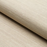 Schumacher Haruki Sisal Silver Wallpaper