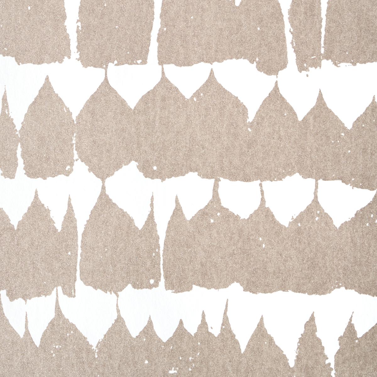 Schumacher Queen Of Spain Warm Silver Wallpaper