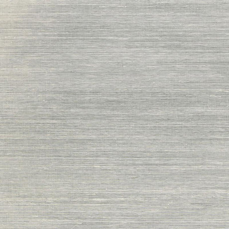Schumacher Haiku Sisal Charcoal Wallpaper