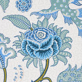 Schumacher Sinhala Sidewall Sky Wallpaper