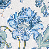 Schumacher Sinhala Sidewall Sky Wallpaper