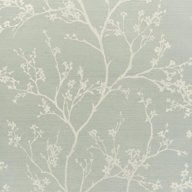 Schumacher Twiggy Sisal Sky Wallpaper