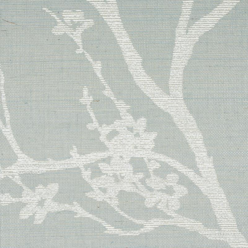 Schumacher Twiggy Sisal Sky Wallpaper