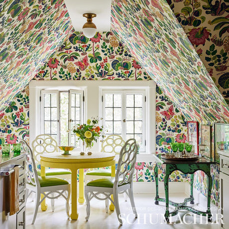 Schumacher Exotic Butterfly Spring Wallpaper