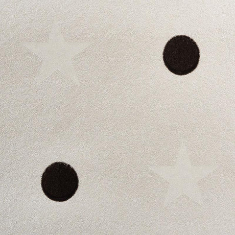 Schumacher Etoiles Et Points Warm Silver Wallpaper