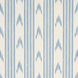 Schumacher Santa Barbara Ikat China Blue Wallpaper
