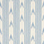 Schumacher Santa Barbara Ikat China Blue Wallpaper