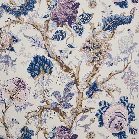 Schumacher Indian Arbre Hyacinth Wallpaper