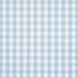 Schumacher Willa Check Small Chambray Wallpaper