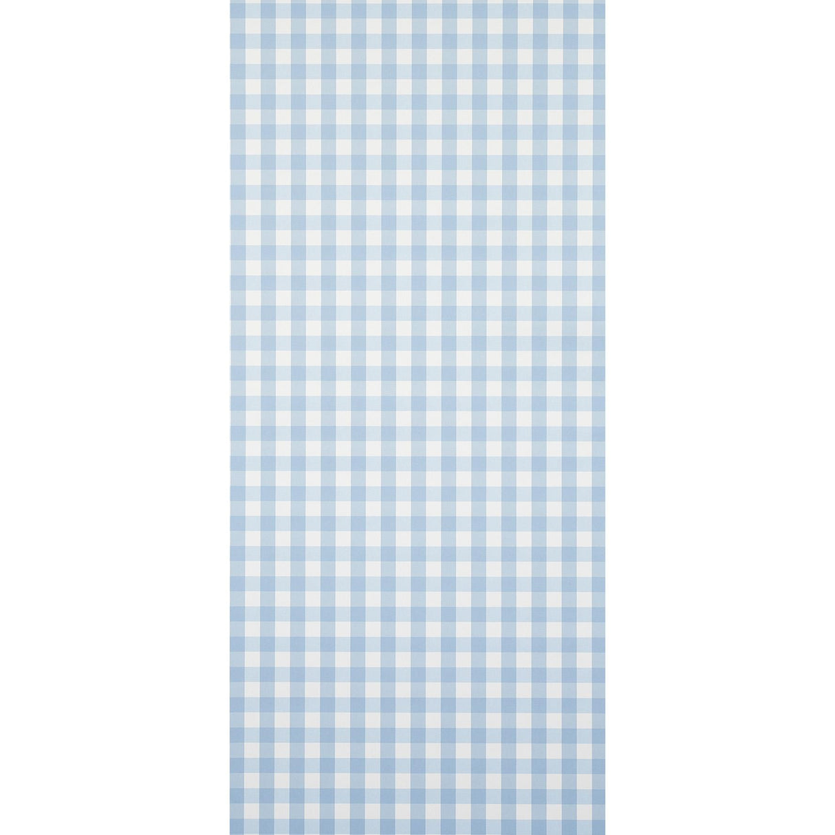 Schumacher Willa Check Small Chambray Wallpaper