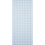 Schumacher Willa Check Small Chambray Wallpaper