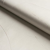 Schumacher Hand Combed Plaster Cement Wallpaper