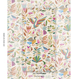 Schumacher Canopy Multi Birds Wallpaper