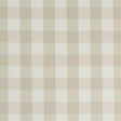 Schumacher Camden Cotton Check Natural Fabric