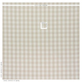 Schumacher Camden Cotton Check Natural Fabric