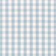 Schumacher Elton Cotton Check Sky Fabric