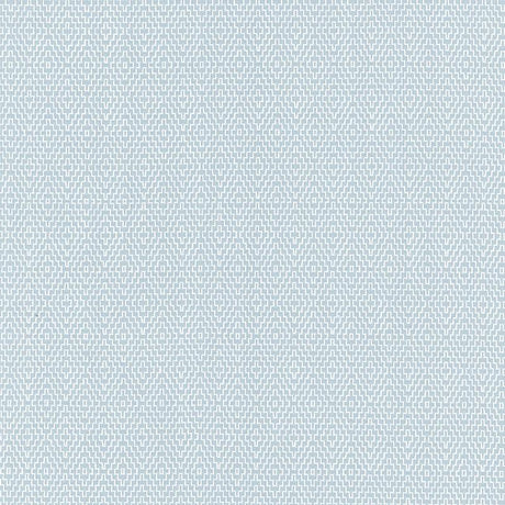 Schumacher Hampton Court Diamond Aqua Fabric