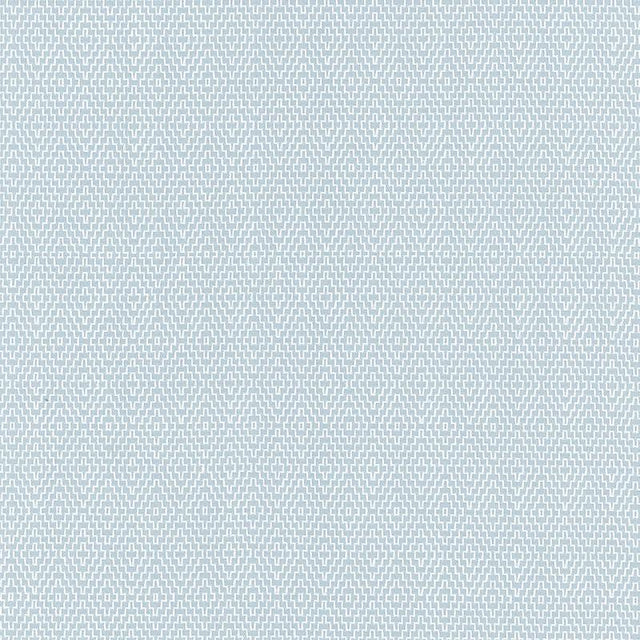 Schumacher Hampton Court Diamond Aqua Fabric