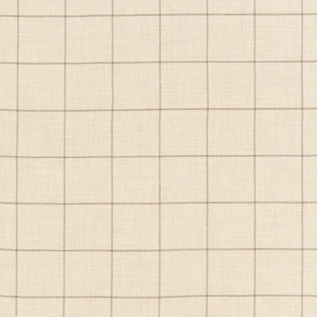 Schumacher Bancroft Wool Plaid Malt Fabric