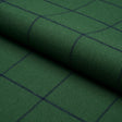 Schumacher Bancroft Wool Plaid Green Fabric