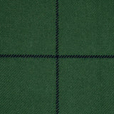 Schumacher Bancroft Wool Plaid Green Fabric