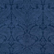 Schumacher Cordwain Velvet Sapphire Fabric