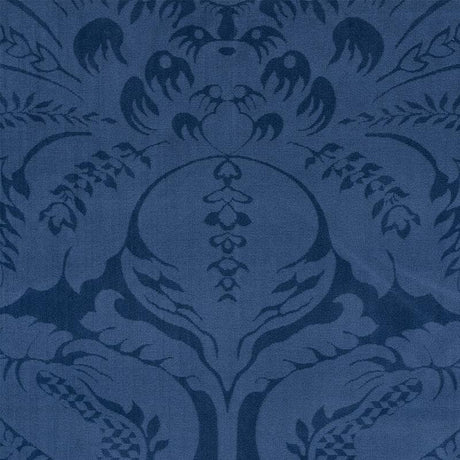 Schumacher Cordwain Velvet Sapphire Fabric