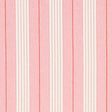 Schumacher Audrey Stripe Pink & Red Fabric