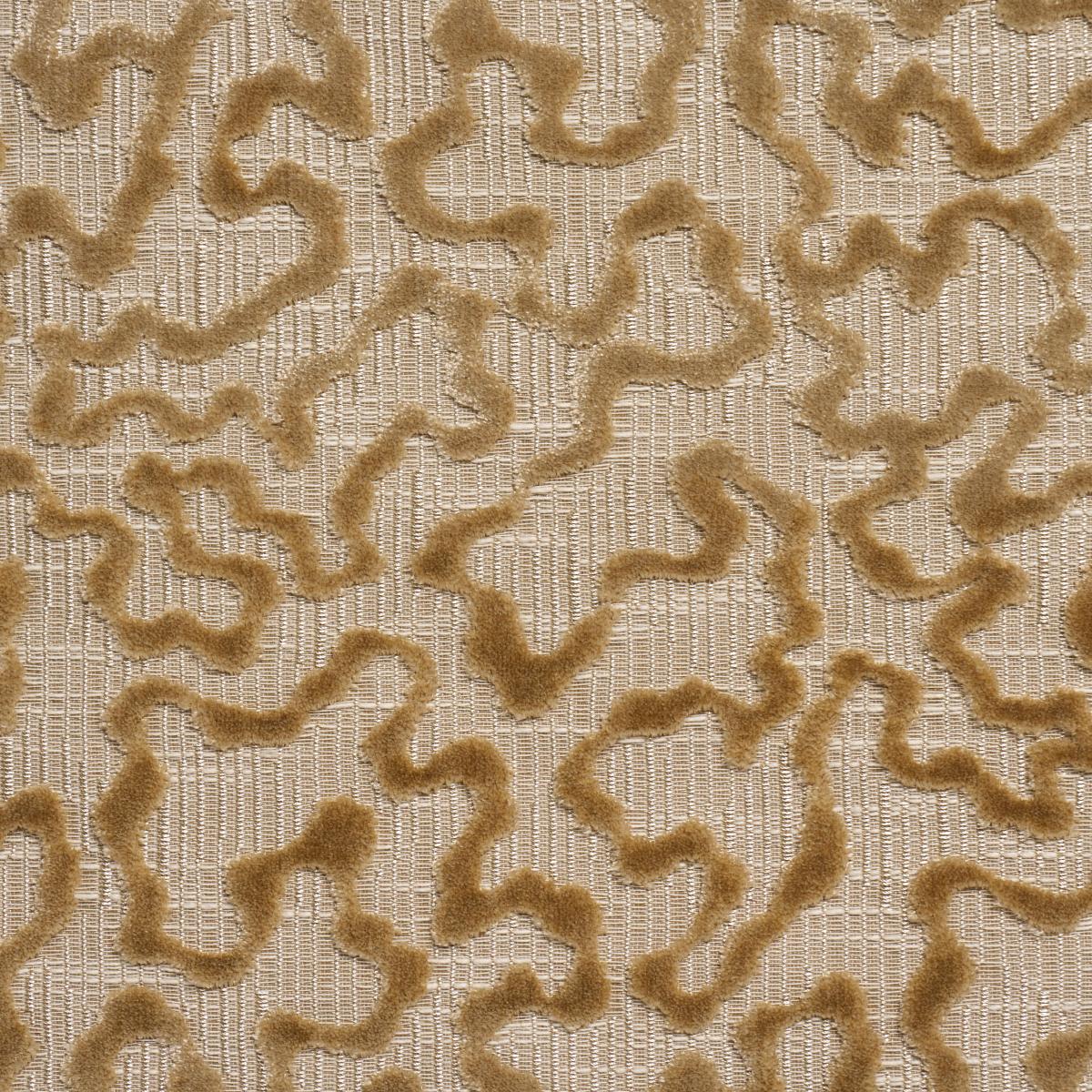 Schumacher Janis Velvet Champagne Fabric