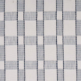 Schumacher Elko Plaid Indigo Fabric