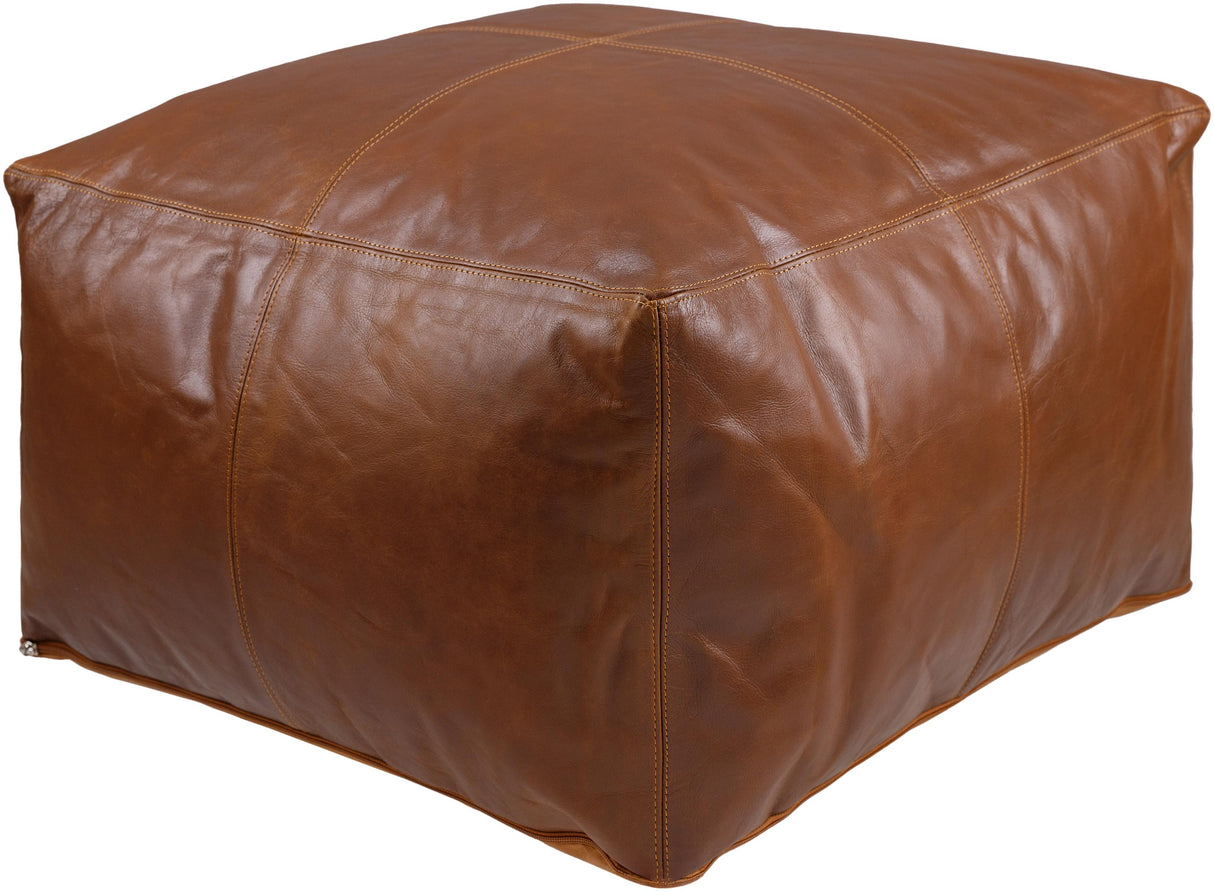 Surya Barrington BIPF-001 13"H x 22"W x 22"D Pouf