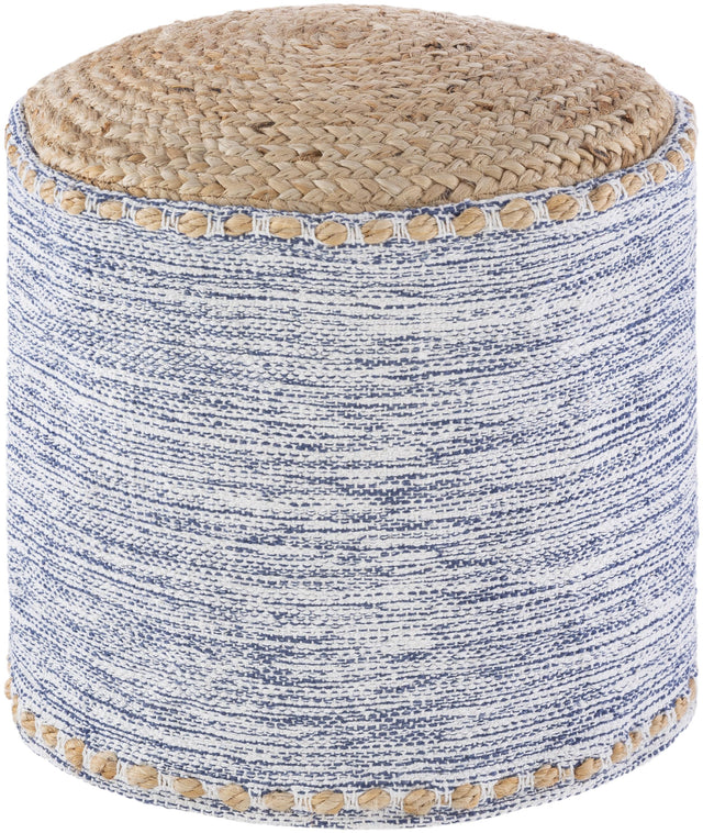Surya Kai KAPF-001 16"H x 18"W x 18"D Pouf