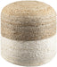 Surya Kona KOPF-001 18"H x 14"W x 14"D Pouf