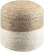 Surya Kona KOPF-001 18"H x 14"W x 14"D Pouf