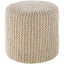 Surya Prado POPF-001 16"H x 18"W x 18"D Pouf