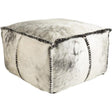 Surya Ranger RRPF-001 13"H x 22"W x 22"D Pouf