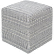 Surya Ryder RDPF-002 18"H x 16"W x 16"D Pouf