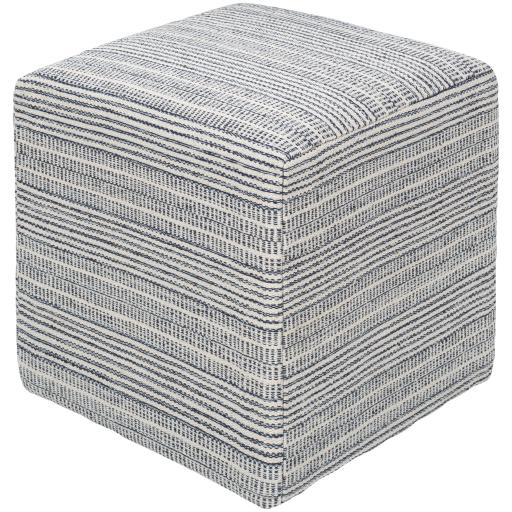 Surya Ryder RDPF-002 18"H x 16"W x 16"D Pouf