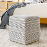 Surya Ryder RDPF-002 18"H x 16"W x 16"D Pouf