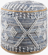 Livabliss Sydney SYPF-002 16"H x 18"W x 18"D Pouf